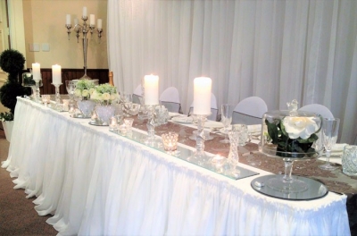 Bridal Table accessories
