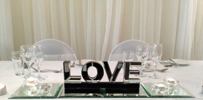 Bridal Table accessories