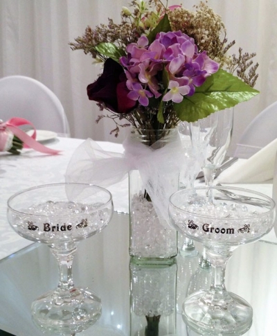 Bridal Table accessories