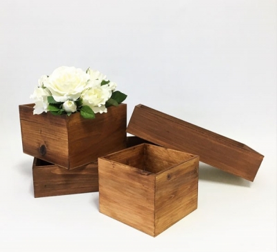 Assorted wooden boxes from $5.50 each