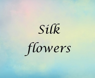 Silk flowers 