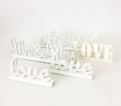 Assorted small signs