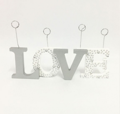 Love sign photo holder $11.00 each