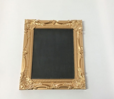 Gold blackboard 32cm x 30cm  $8.80 each
