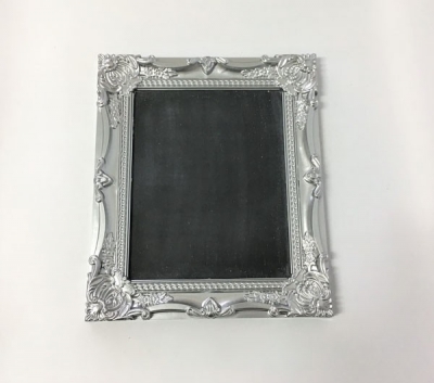 Silver blackboard 32cm x 30cm $8.80 each
