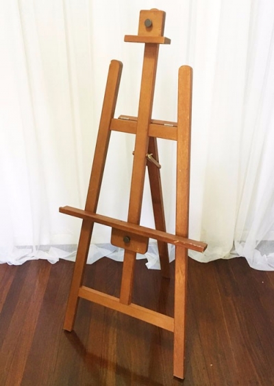 Small wooden easel $33.00 each