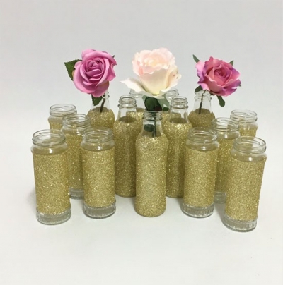 Assorted gold vases P.O.A.