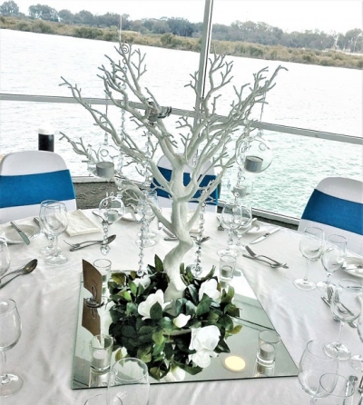 Manzanita tree with flower surround (various designs available $POA