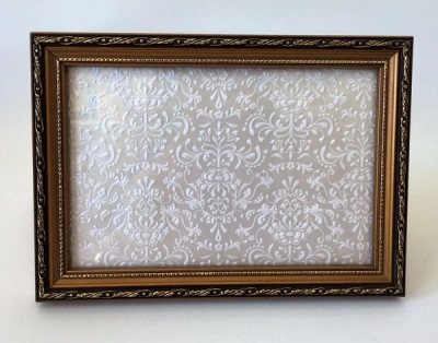 Table Number thin gold frame 12cm x 17cm $3.30 each