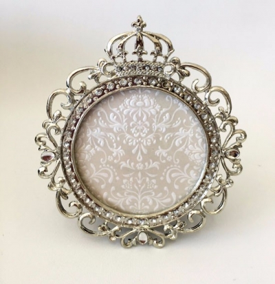 Table Number small silver regal frame 7cm $3.30 each
