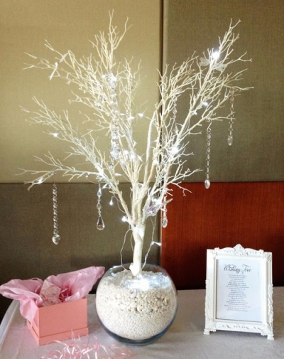 Decorated wish tree $88.00 each including lights
