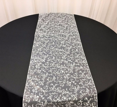 Short lace table runner $3.30 each (2 available)