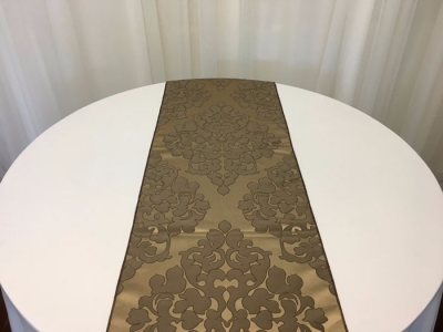 Dark gold baroque table runner $7.70 each