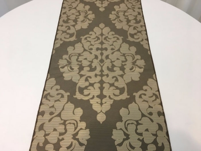 Chocolate baroque table runner $7.70 each