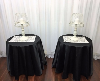 Lace overlay for side table $7.70 each