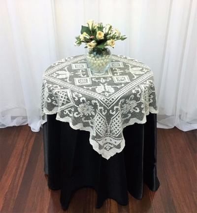 Lace overlay for side table $11.00 each