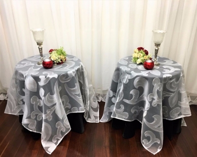 Lace overlay for side table $7.70 each