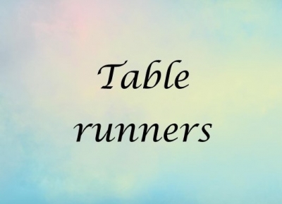 Table runners 