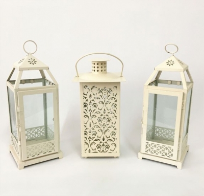 Assorted candle lanterns
