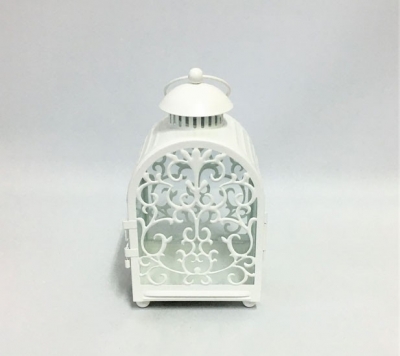 White candle lantern 25cm x 15cm $8.80 each (candle not included)