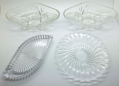Vintage serving plates $3.50 each