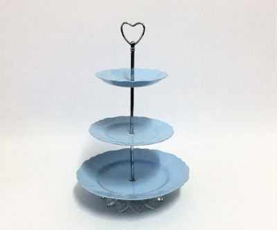 Vintage 3 tier cake plate $16.50 each