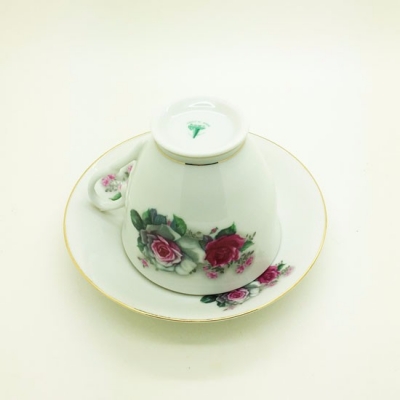Cup and saucer set $2.50 set