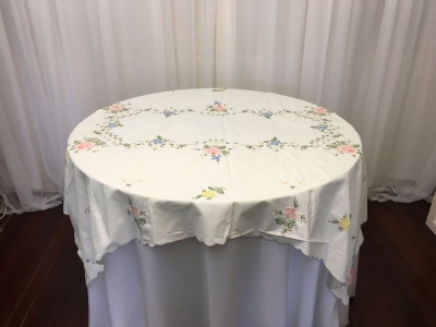 Vintage table cloths - see Linen catalogue for pricing