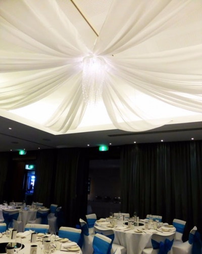 Ceiling drapes - Bunker Bay Resort